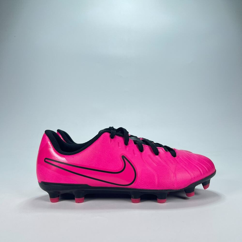 Nike Jr Tiempo Legend 10 Club Fierce Pink Football Boots DV4352-600 Youth Size 4